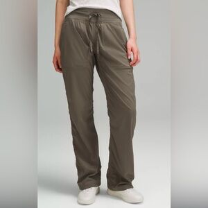 Lululemon Dance Studio mid rise army green pants size 6